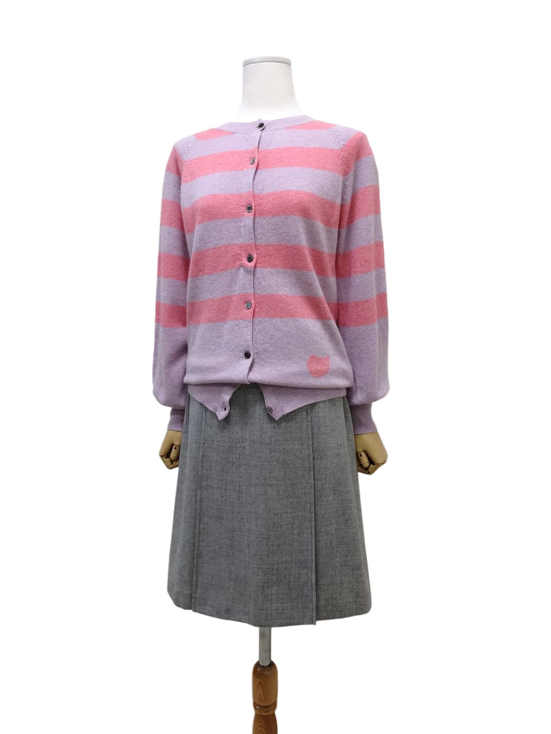 츠모리치사토 스트라이프 가디건 상품이미지4