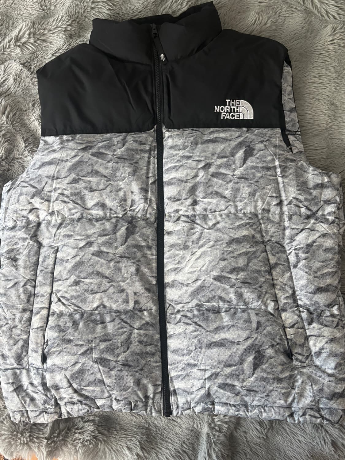 노스페이스 눕시 패딩 조끼 2XL (거의 안입음) 상품이미지1