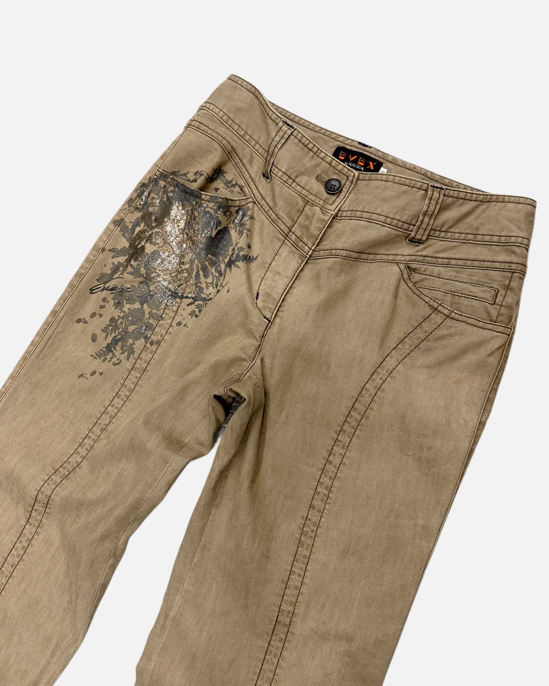 printing detail boot-cut pants 상품이미지2