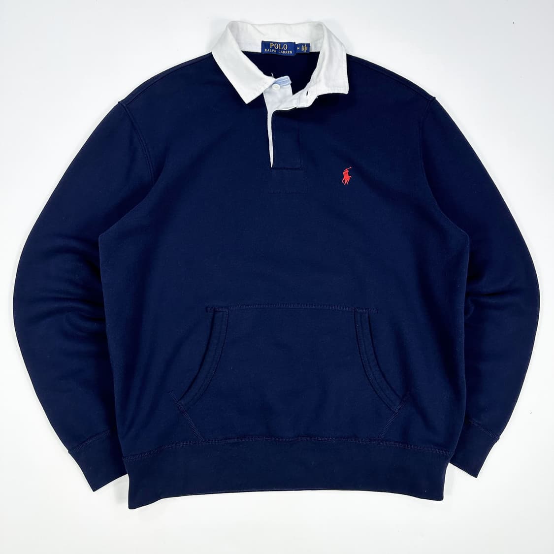 폴로 랄프로렌 클래식 럭비티 맨투맨 네이비 M 상품이미지1