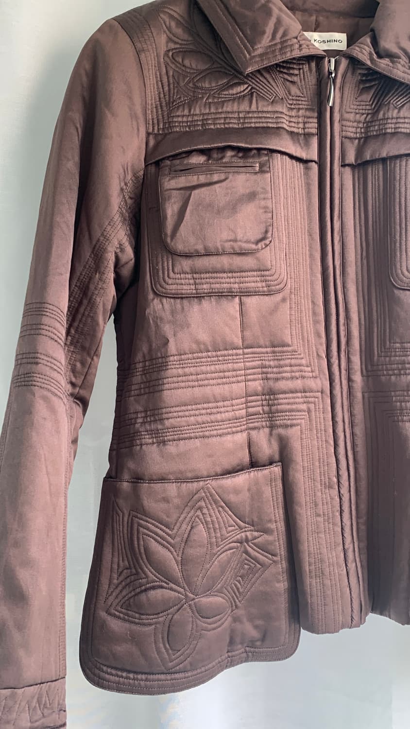 Hiroko Koshino quilting jacket 상품이미지2