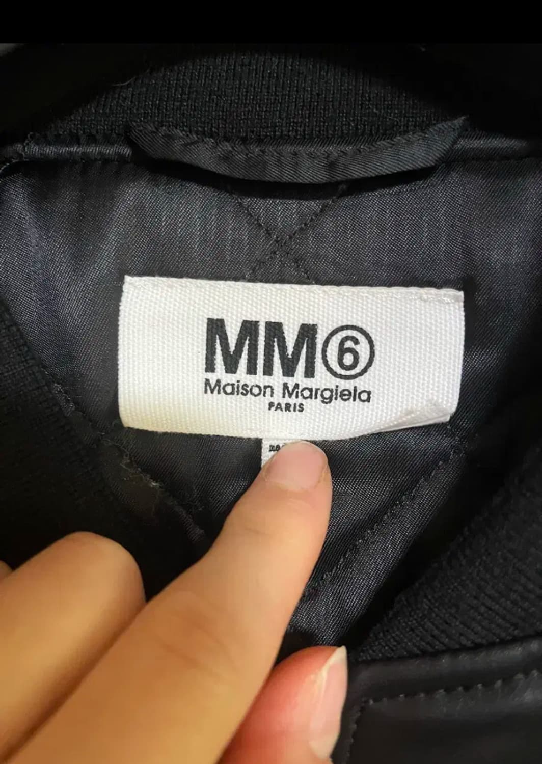 마르지엘라 mm6 레더 봄버 M 상품이미지6