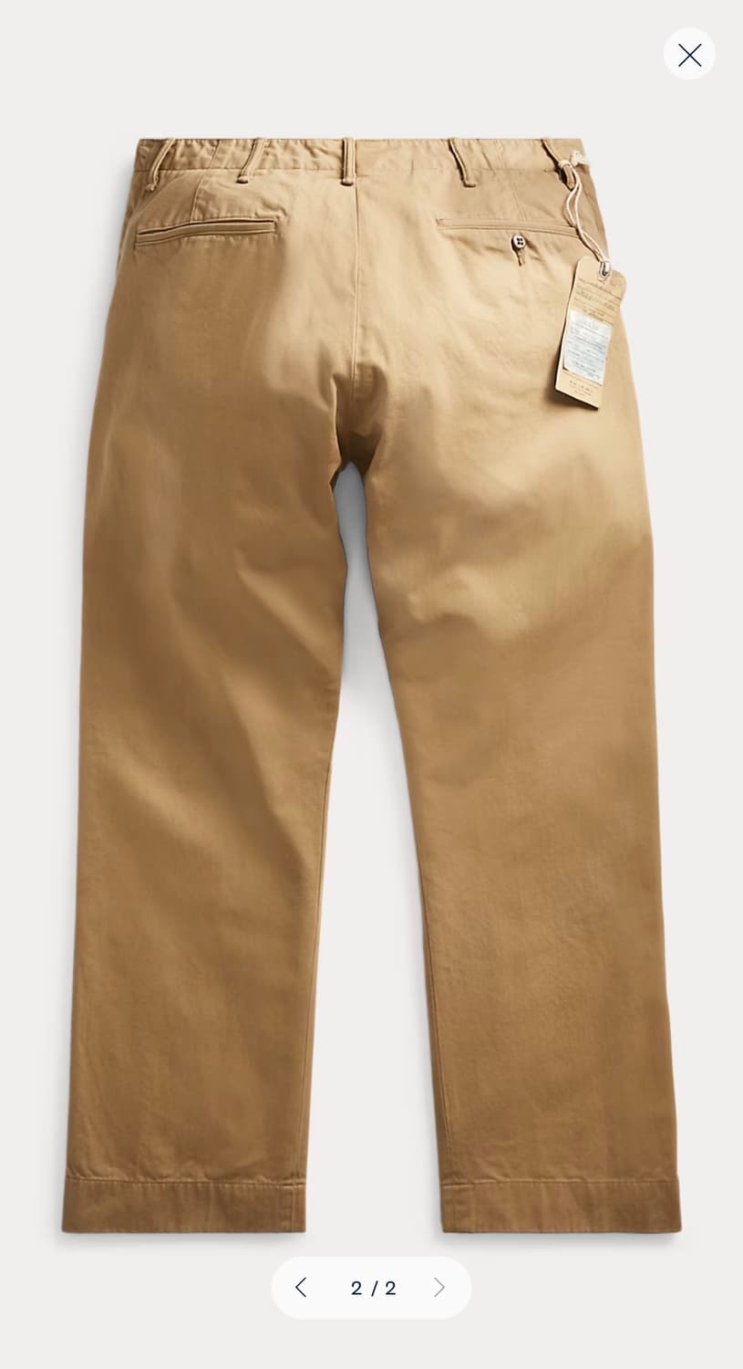 RRL 필드치노 30-30 새상품 상품이미지3