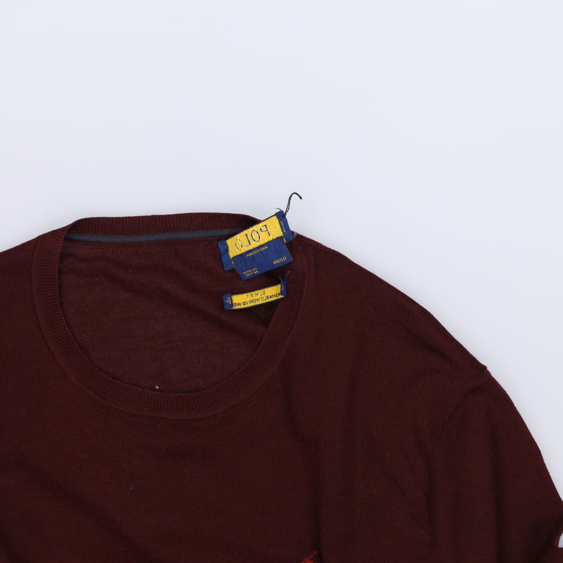 [M] 폴로 랄프로렌 자수 크루넥 울 니트 0106J 상품이미지5