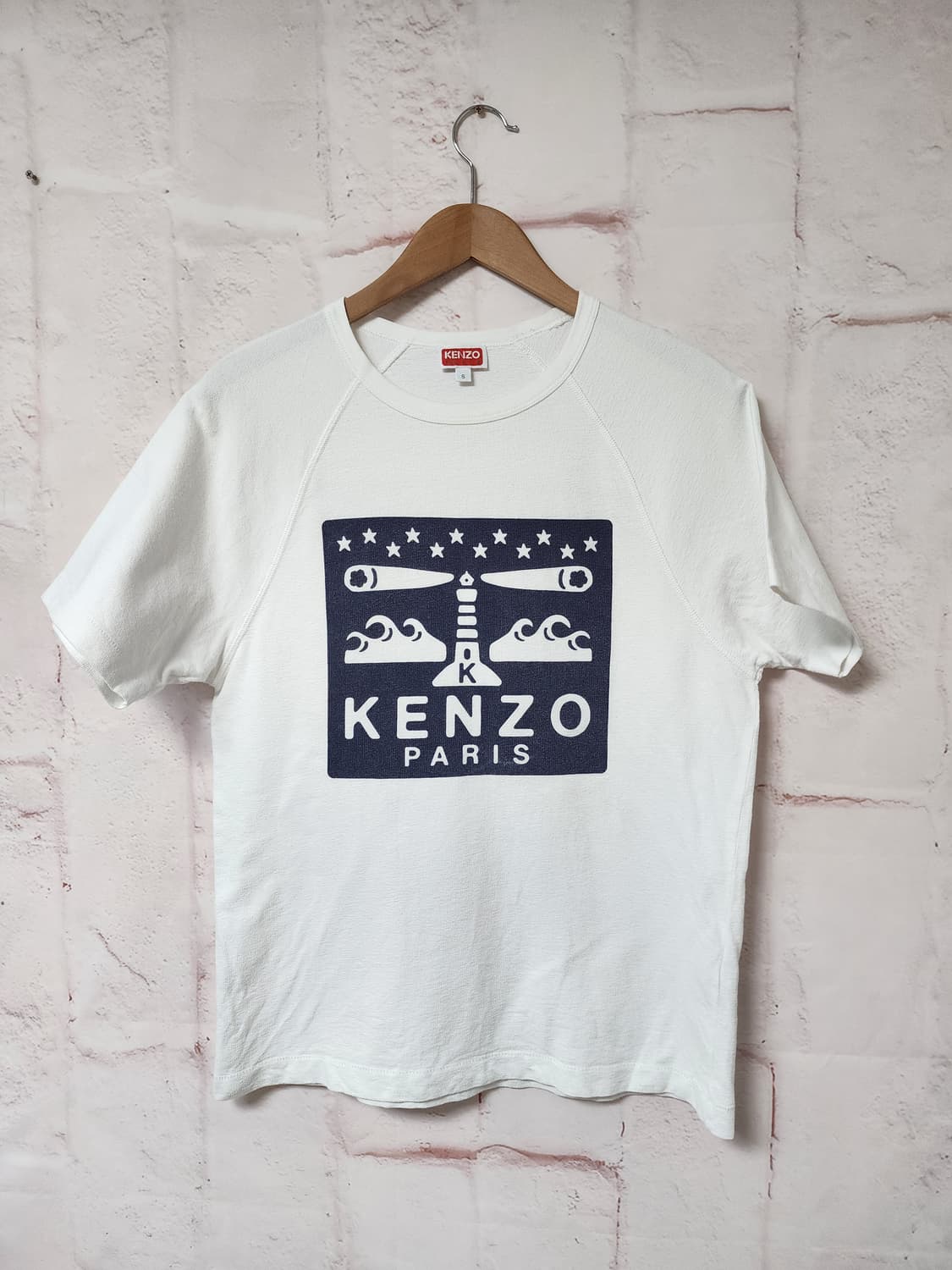 겐조 화이트 반팔 티셔츠 상품이미지1