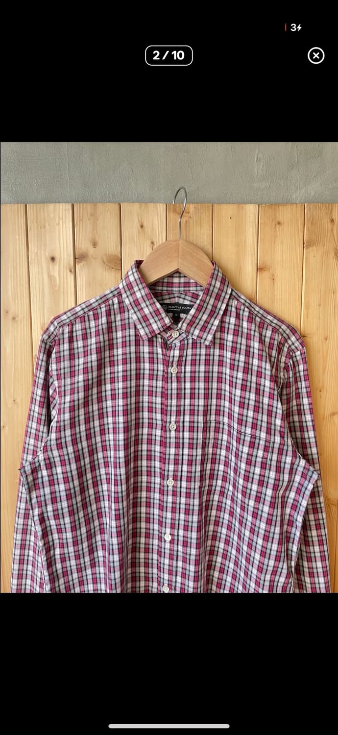 Beauty&Youth Check Shirt J0099 상품이미지3