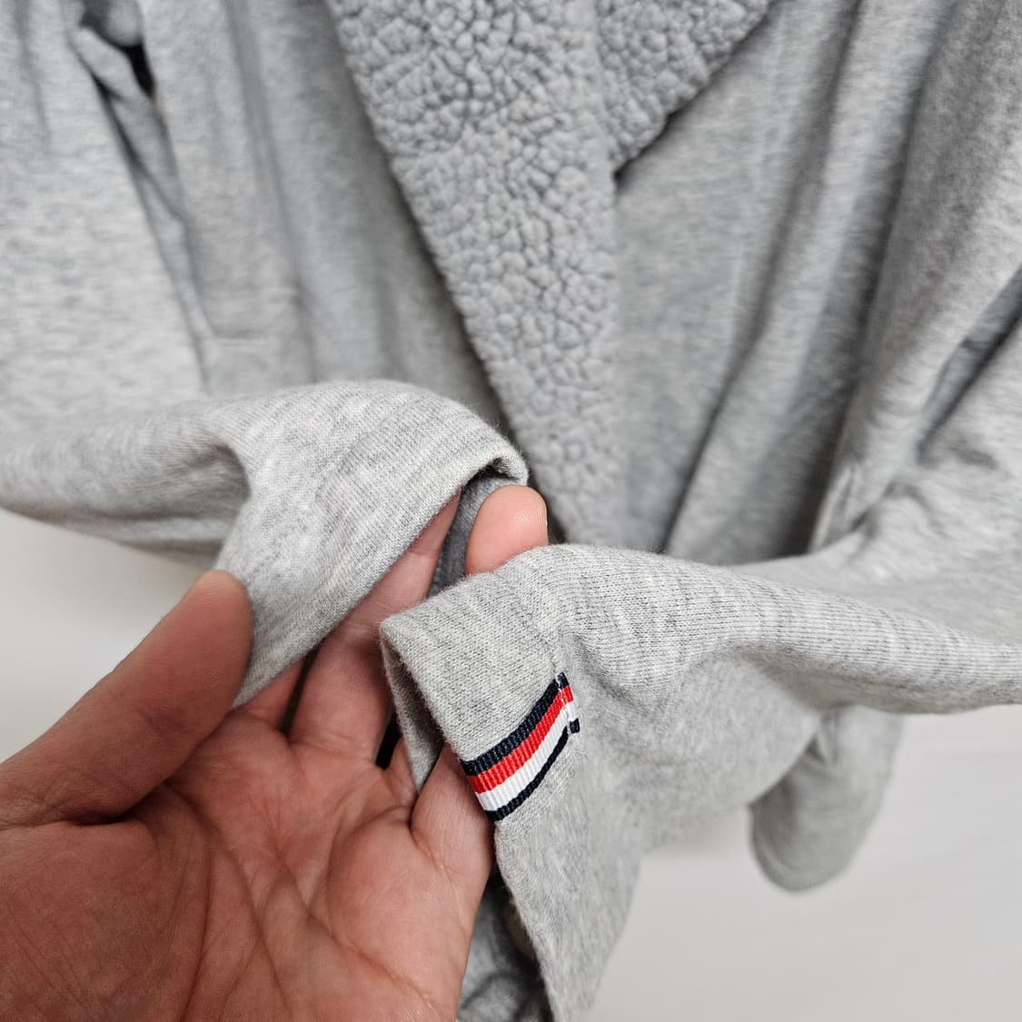 타미힐피거 숄카라 플리스 가디건 XL 상품이미지4