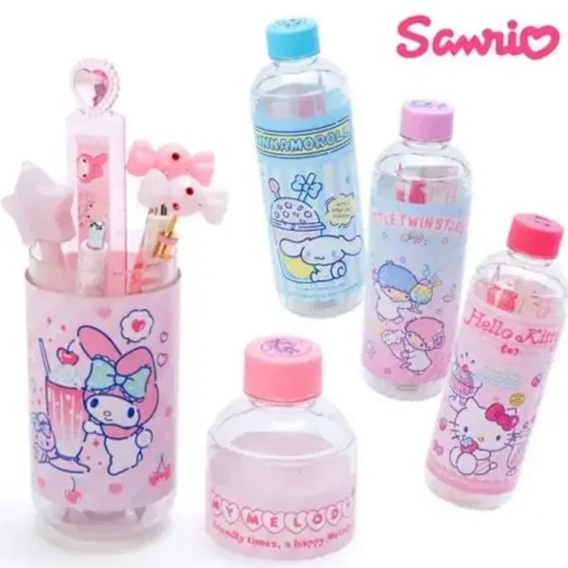 산리오 리틀트윈스타 키키라라 페트병 펜케이스 상품이미지1