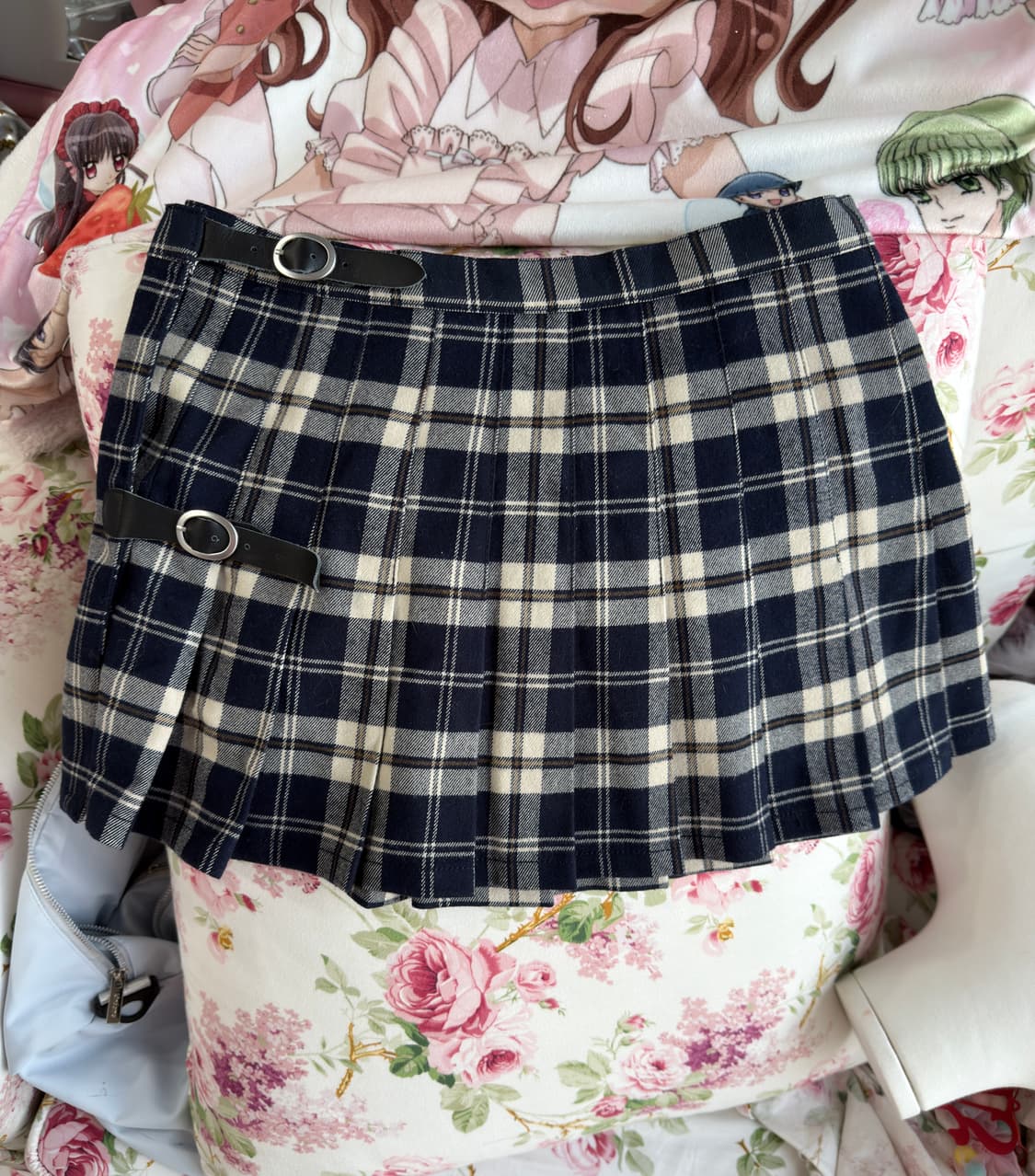 브랜디멜빌 아가일가디건/체크스커트 상품이미지4