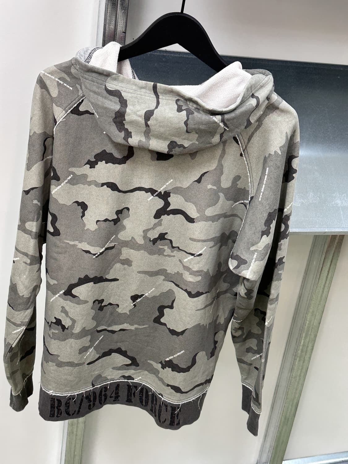 grunge camo half zip hoody 상품이미지6