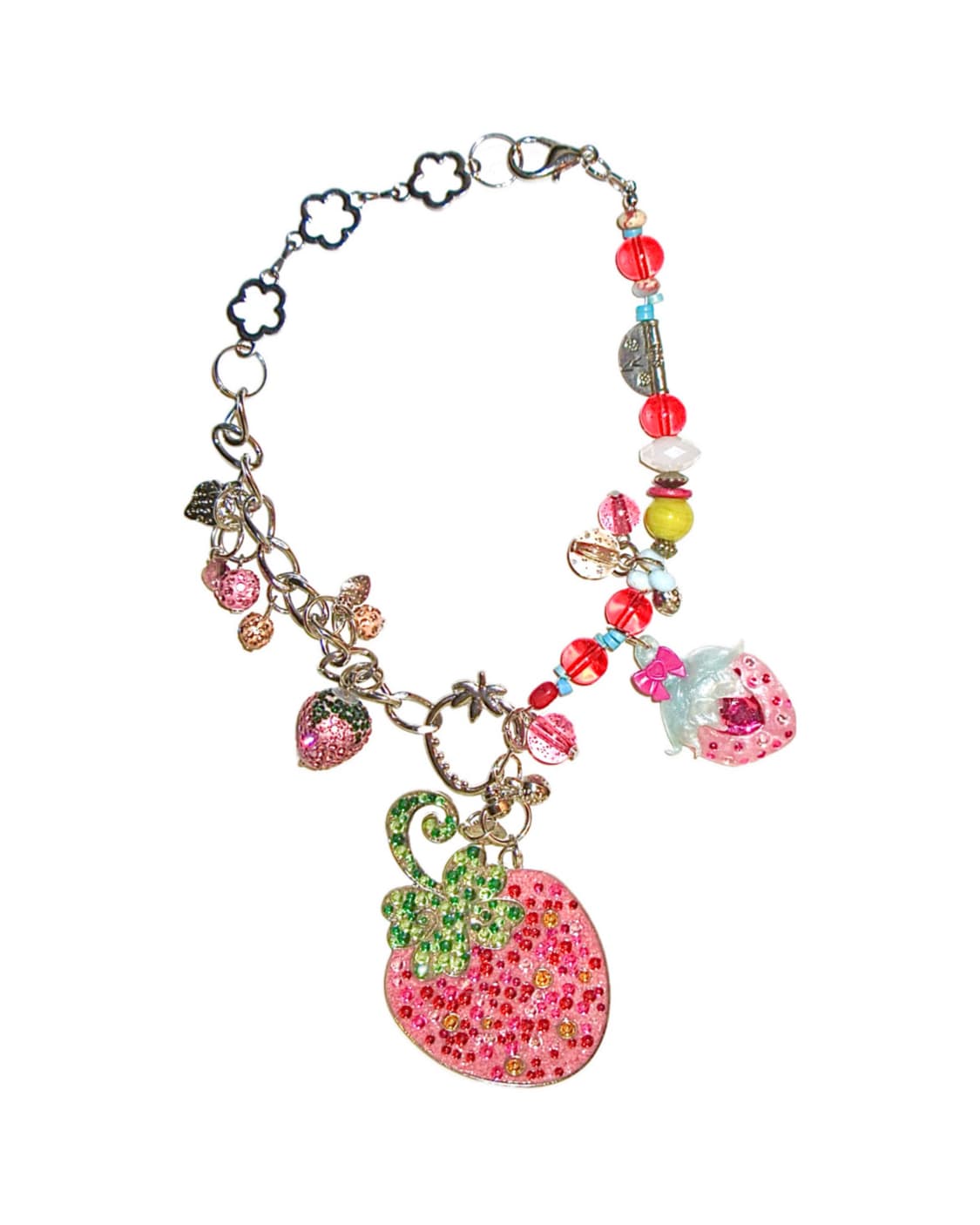 Strawberry custom necklace 🍓🎶 상품이미지1