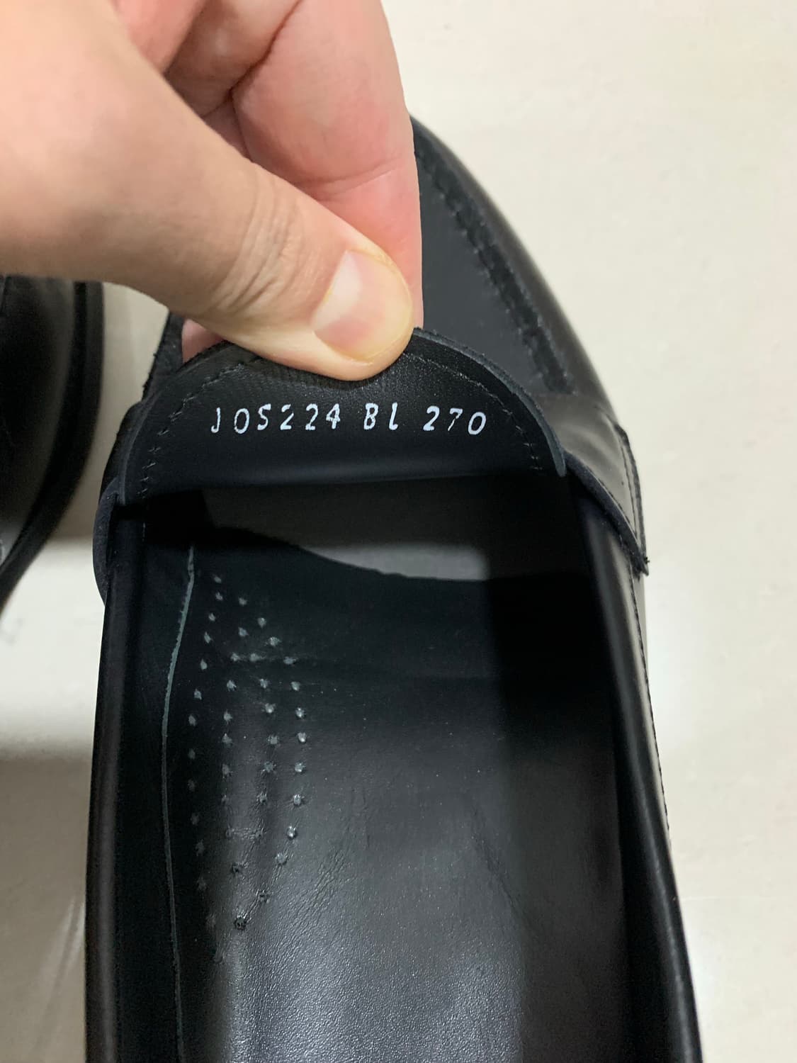 조셉트 랄프 로퍼 블랙 270 팔아요 상품이미지5