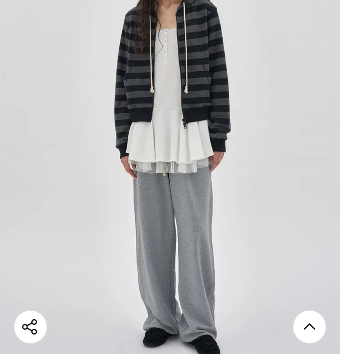 파르티멘토 우먼 버튼업 레이어드 드레스 원피스 상품이미지4