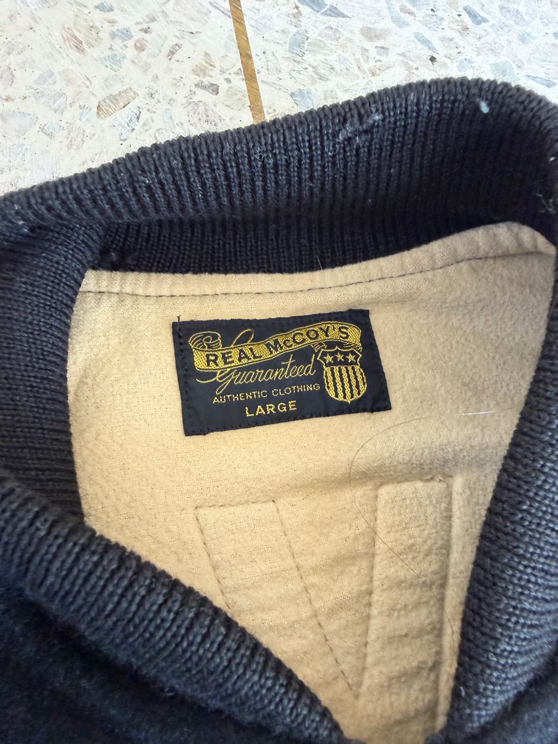 Real McCoy's AVG Flying Tigers 바시티 자켓 상품이미지10