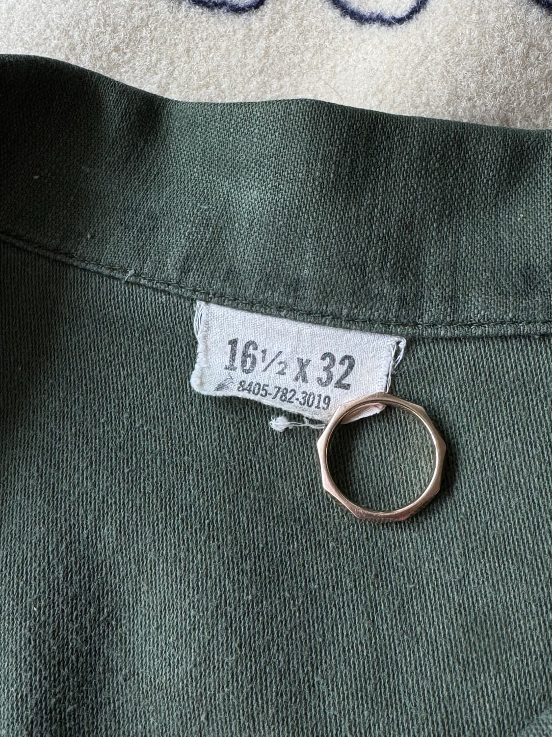 60s vietnam war OG107 shirt short sleeve 상품이미지3