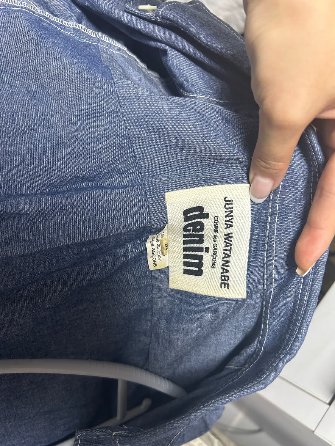 Junyawatanabe & Com de Garçons denim 셔츠 상품이미지4