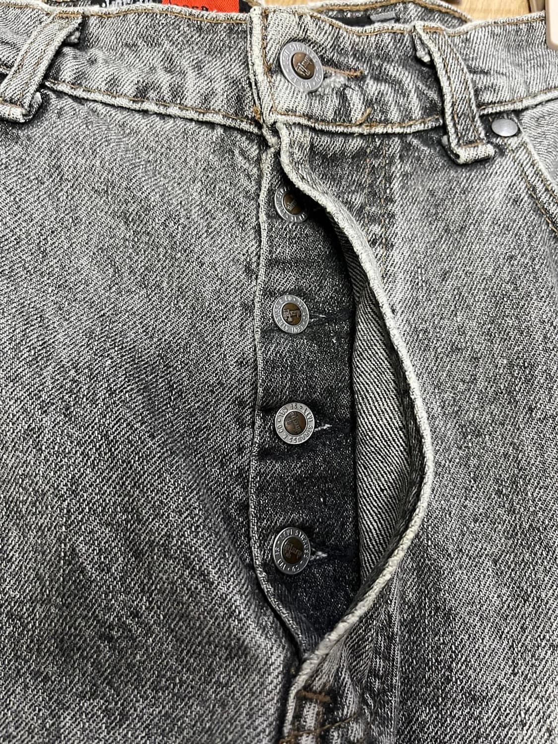 리바이스 실버탭 90s usa 루즈핏 데님 팬츠 [34x32] 상품이미지8