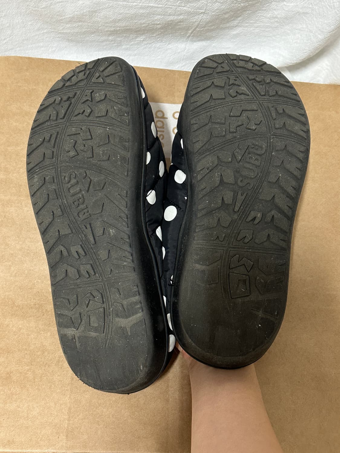 스부 패딩 슈즈 상품이미지3