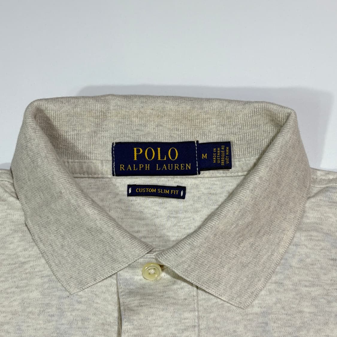 폴로랄프로렌 베이지 카라 반팔티 상품이미지3