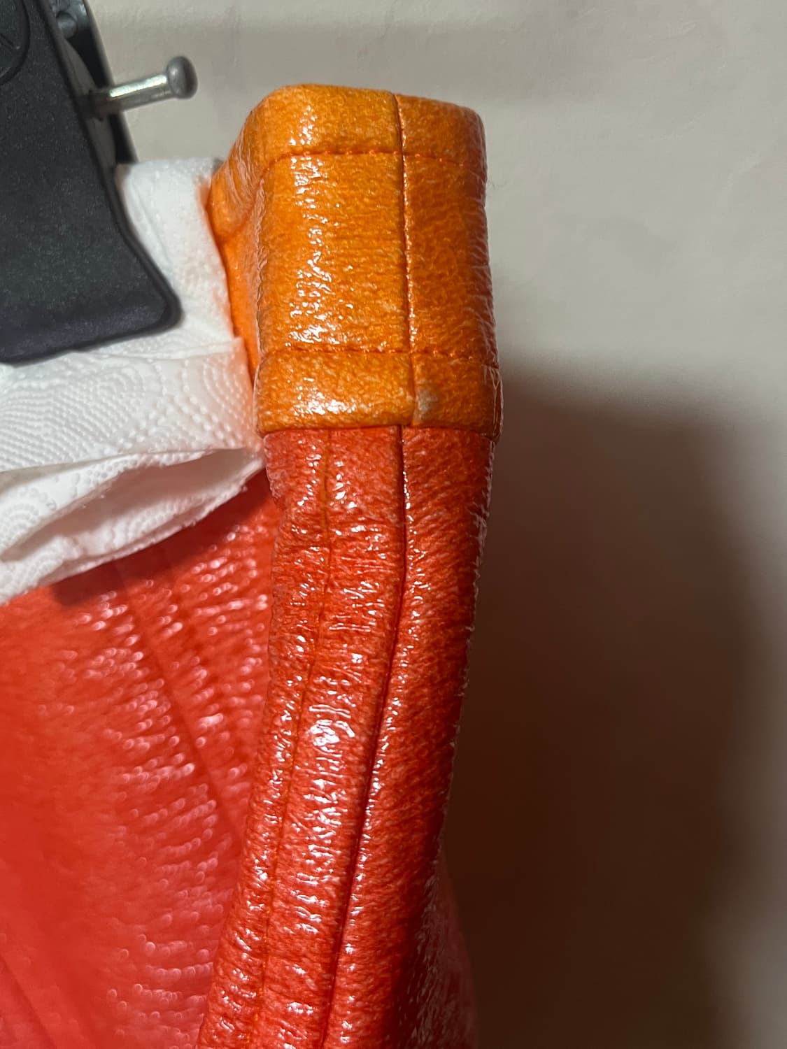 희귀템) 꾸레쥬 courreges 오렌지 그라데이션 미니스커트 상품이미지7