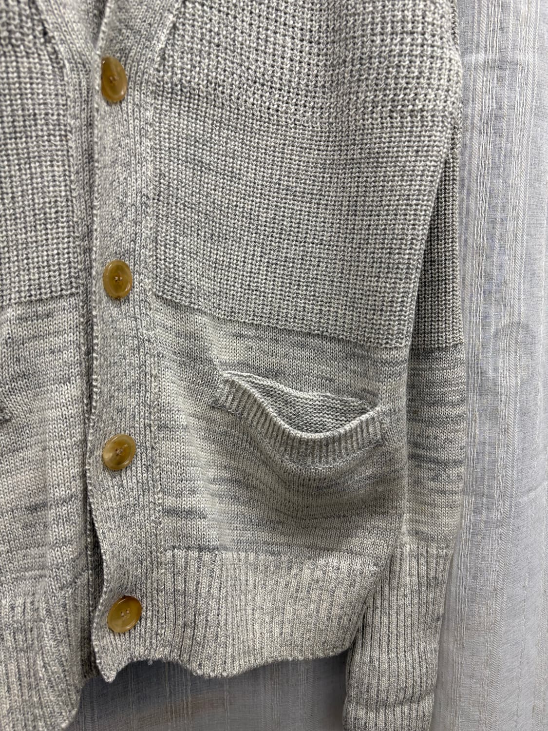 솔리드옴므 우영미 울 숄가디건 상품이미지6