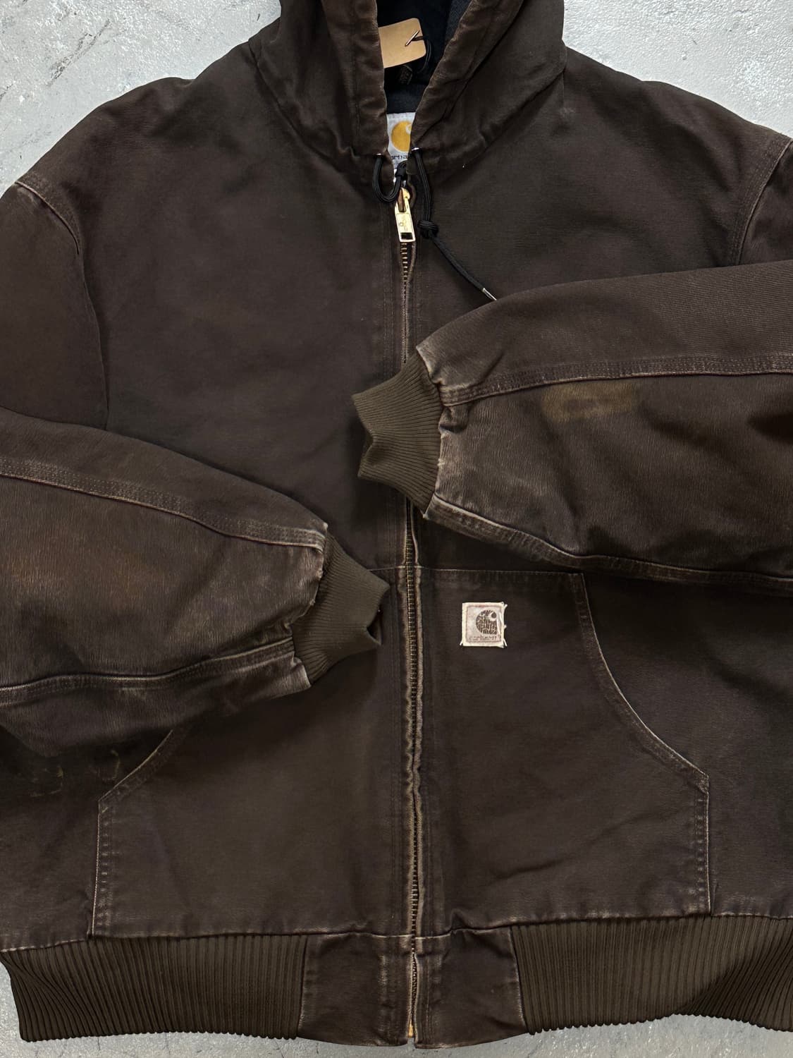 OG 칼하트 J130 액티브 자켓 칼하트 DKB 후드 자켓 상품이미지8