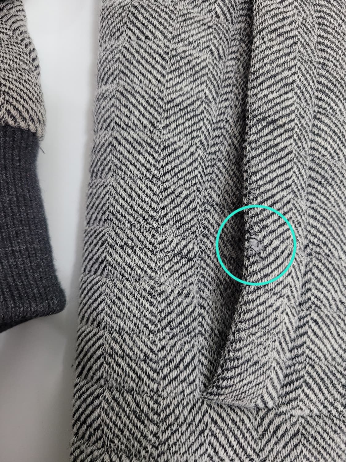 SYSTEM 한섬 시스템옴므 헤링본 블루종 점퍼 / 남 100
 상품이미지6