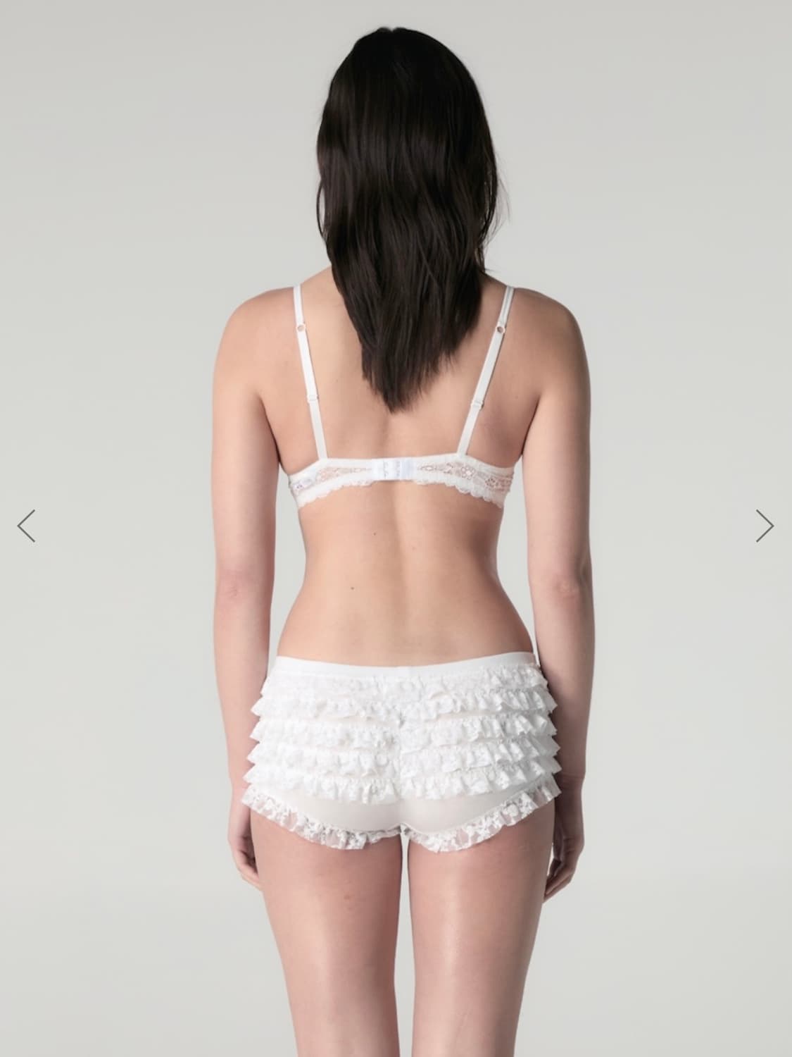 Glowny contour lace bra (WHITE/S) 새상품 상품이미지2