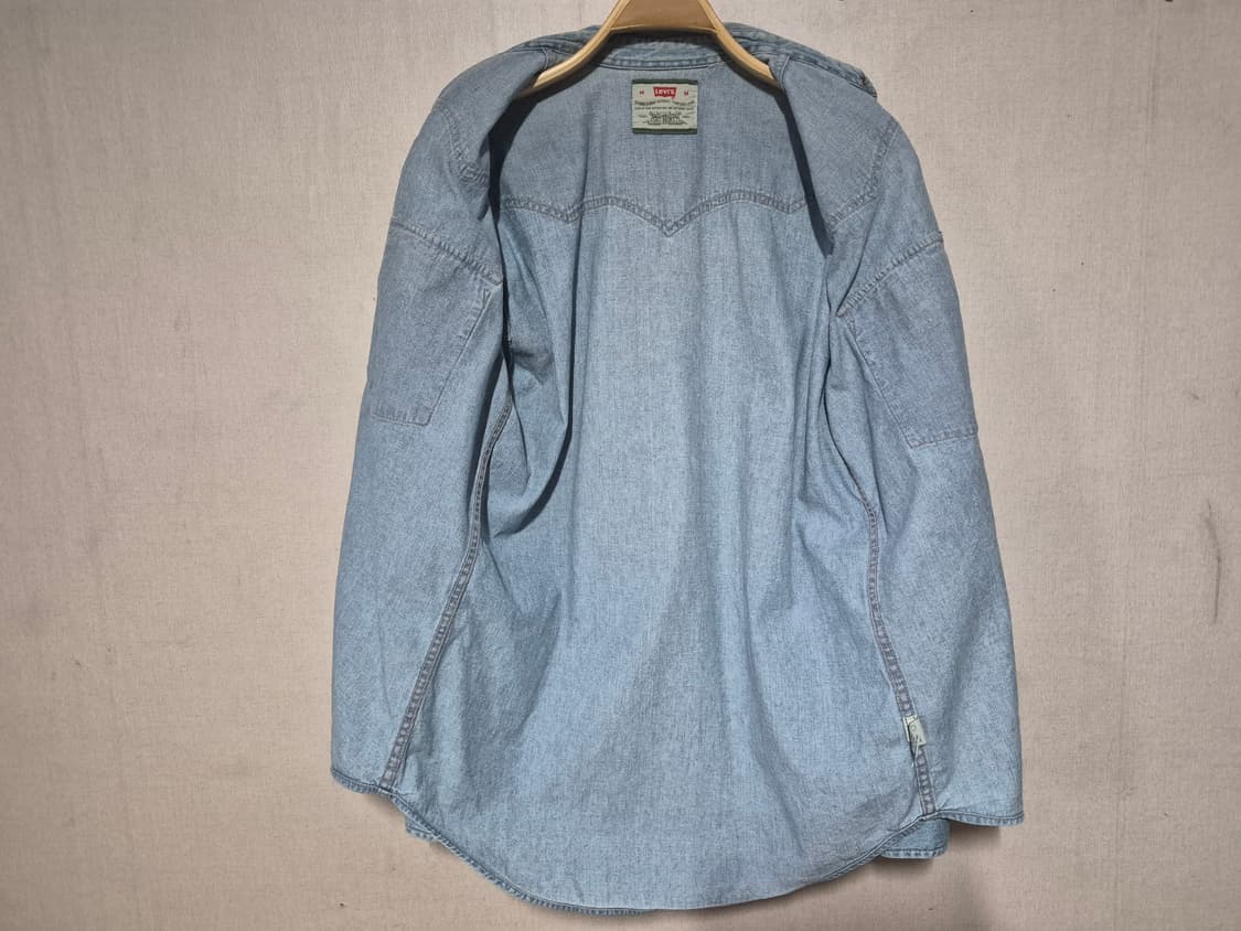 리바이스 90 웨스턴 데님 셔츠 (M) 상품이미지7