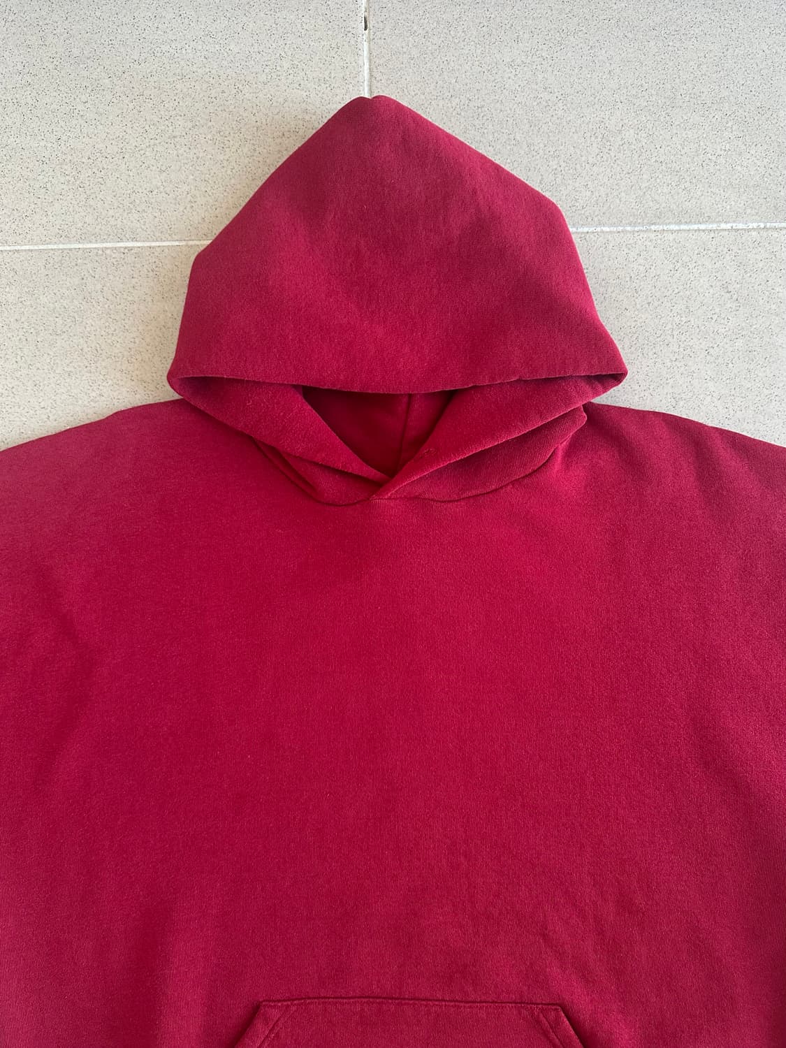 00s 빈티지 러셀 후드 레드 XL 상품이미지3