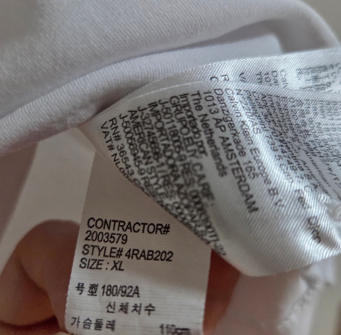 캘빈클라인진 남성 레귤러핏 인터락 폴로 반팔 티셔츠 상품이미지6