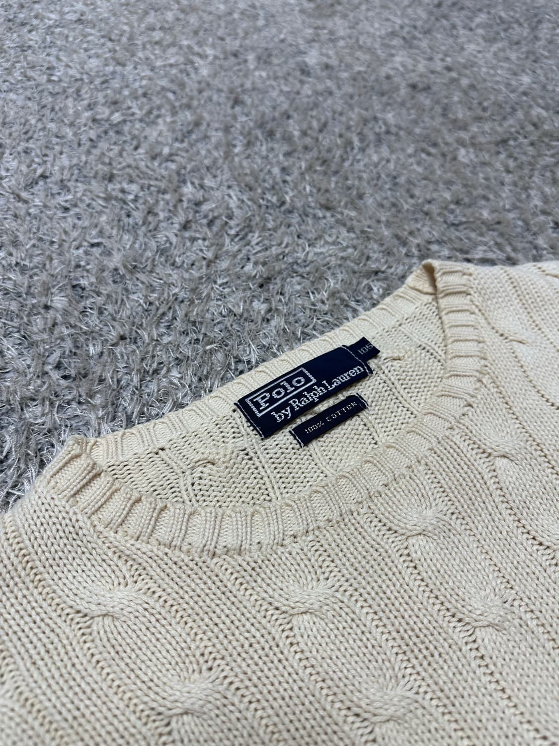 폴로 랄프로렌 꽈배기 니트 상품이미지3