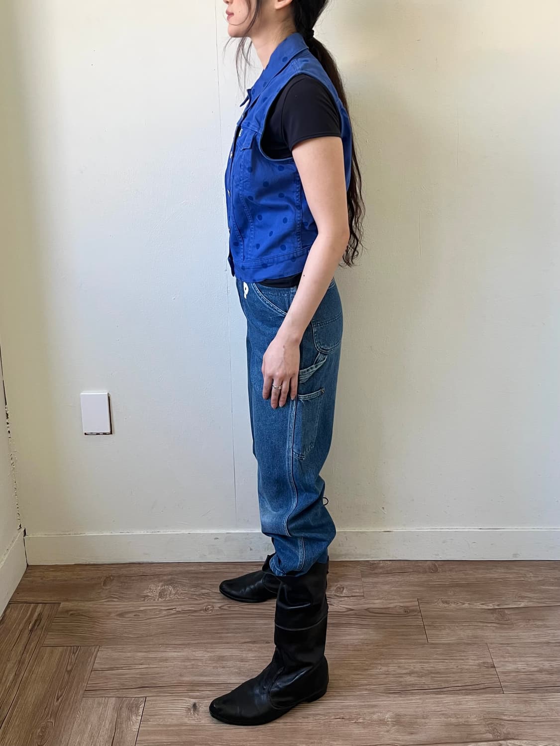 리바이스 도트 베스트 자켓 상품이미지9