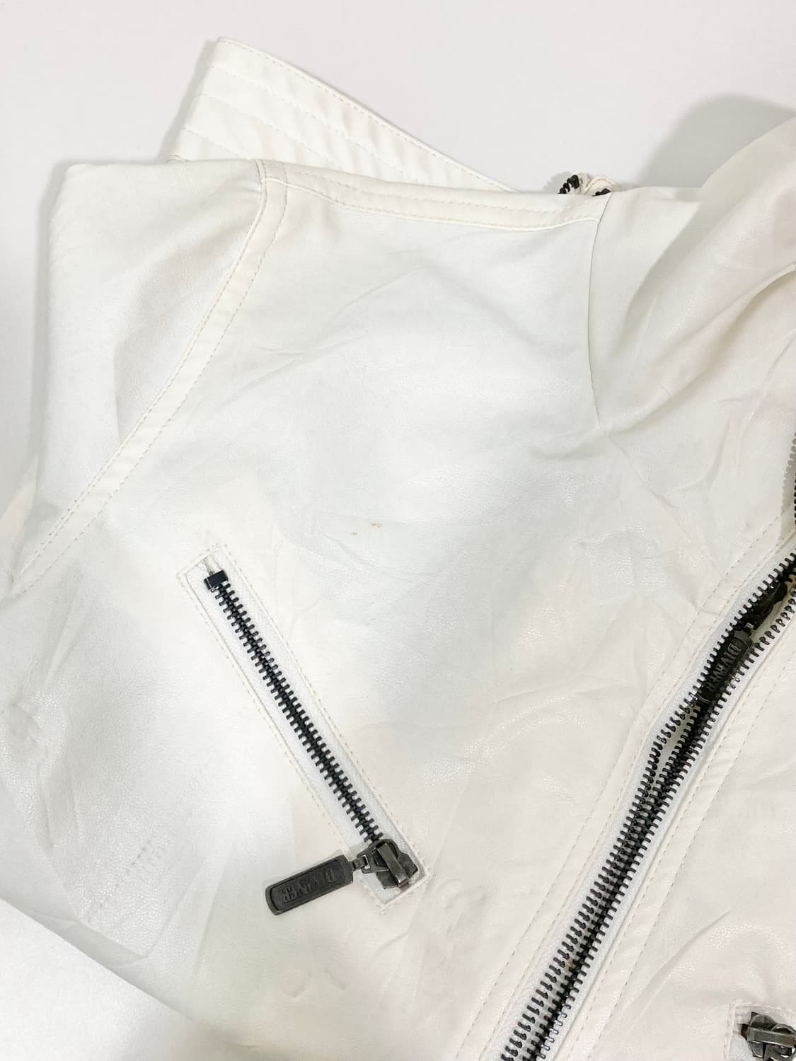 DIVINER High neck leather jacket 상품이미지8