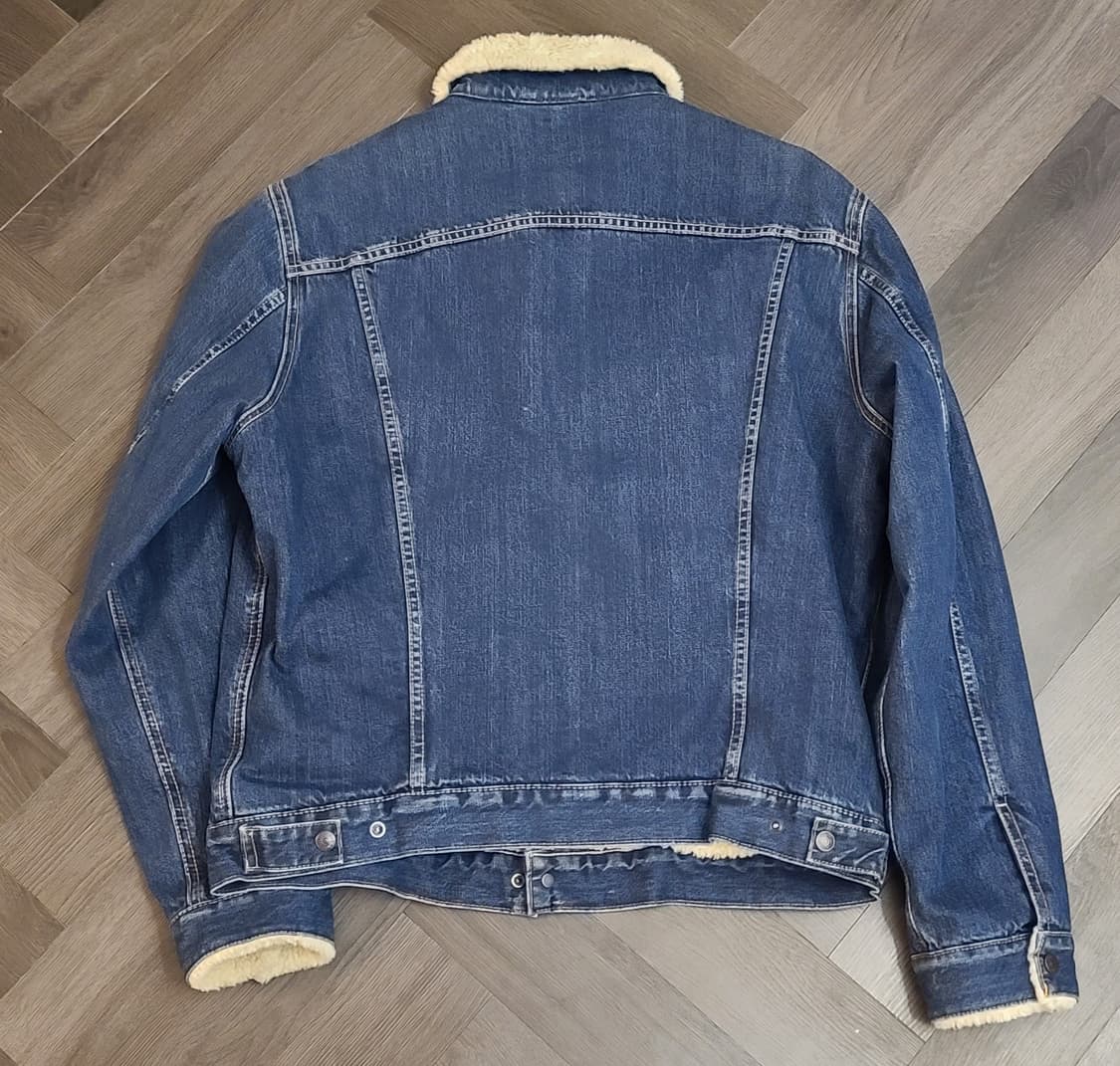 LVC 리바이스 쉐르파 세르파 셰르파 시어링 양털 트럭커 중청 워크웨어 상품이미지2