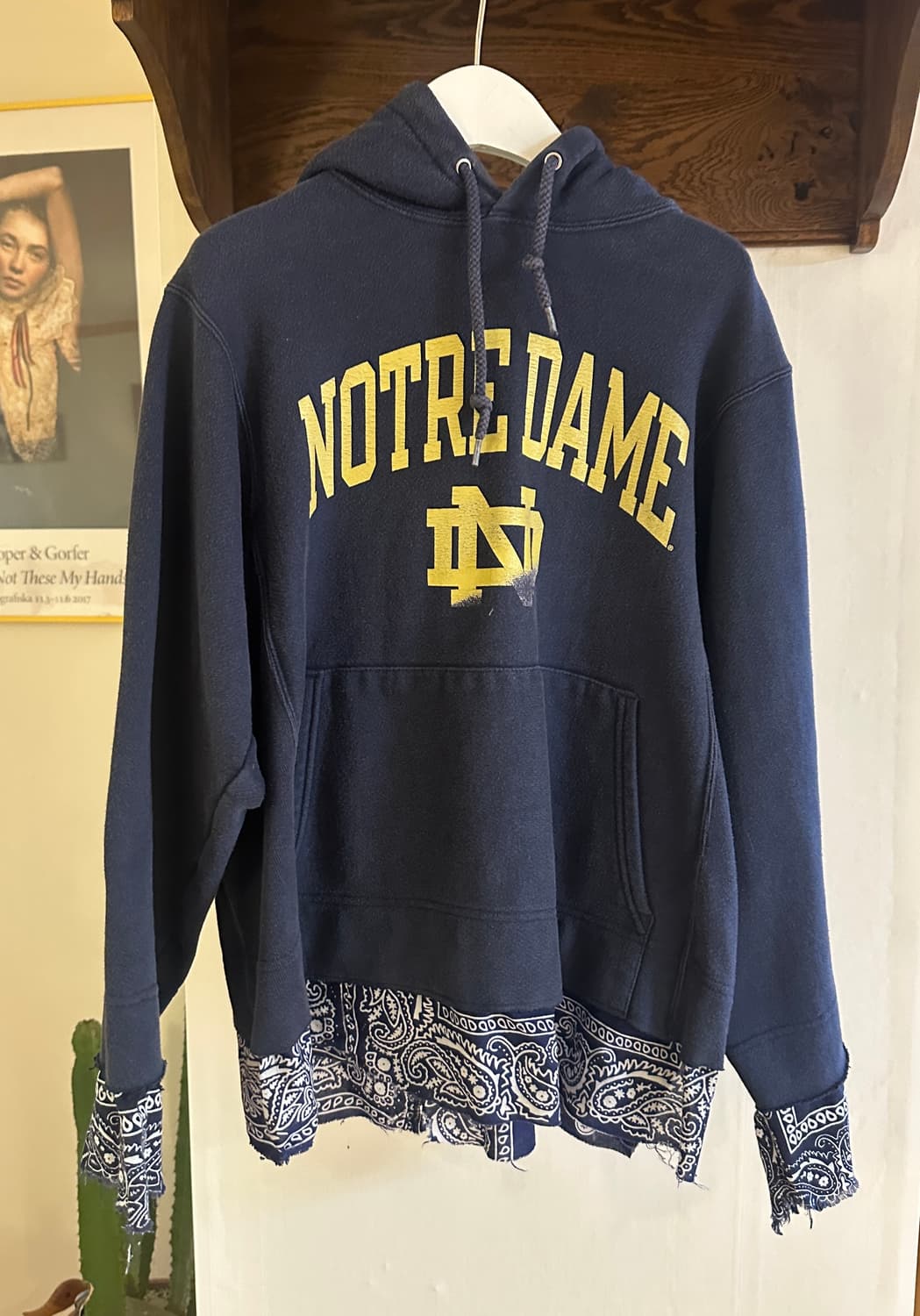 올드파크 Old Park 반다나 후디 스웻 (F) 상품이미지1