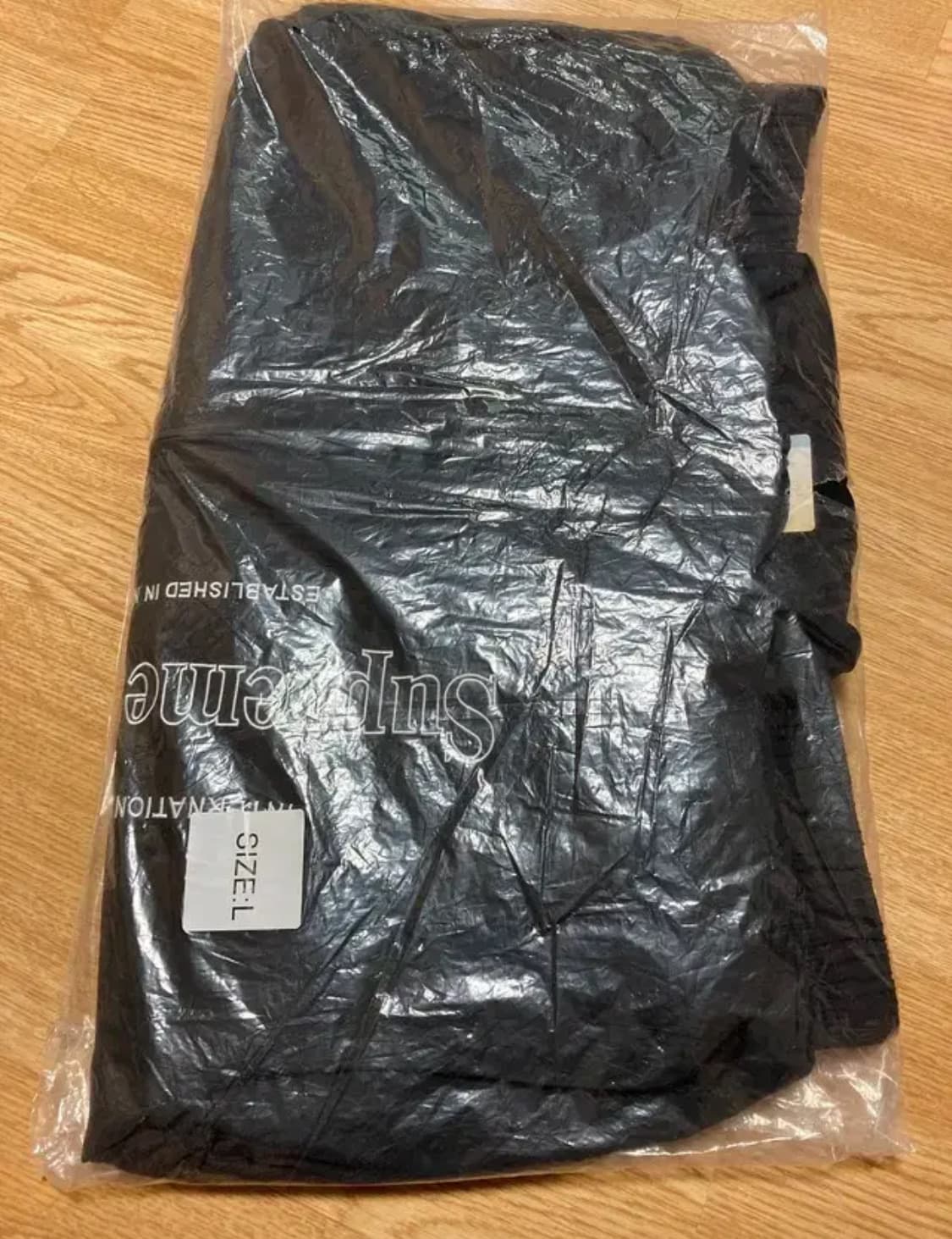 [L]슈프림 사이드 로고 트랙 자켓 블랙 상품이미지3