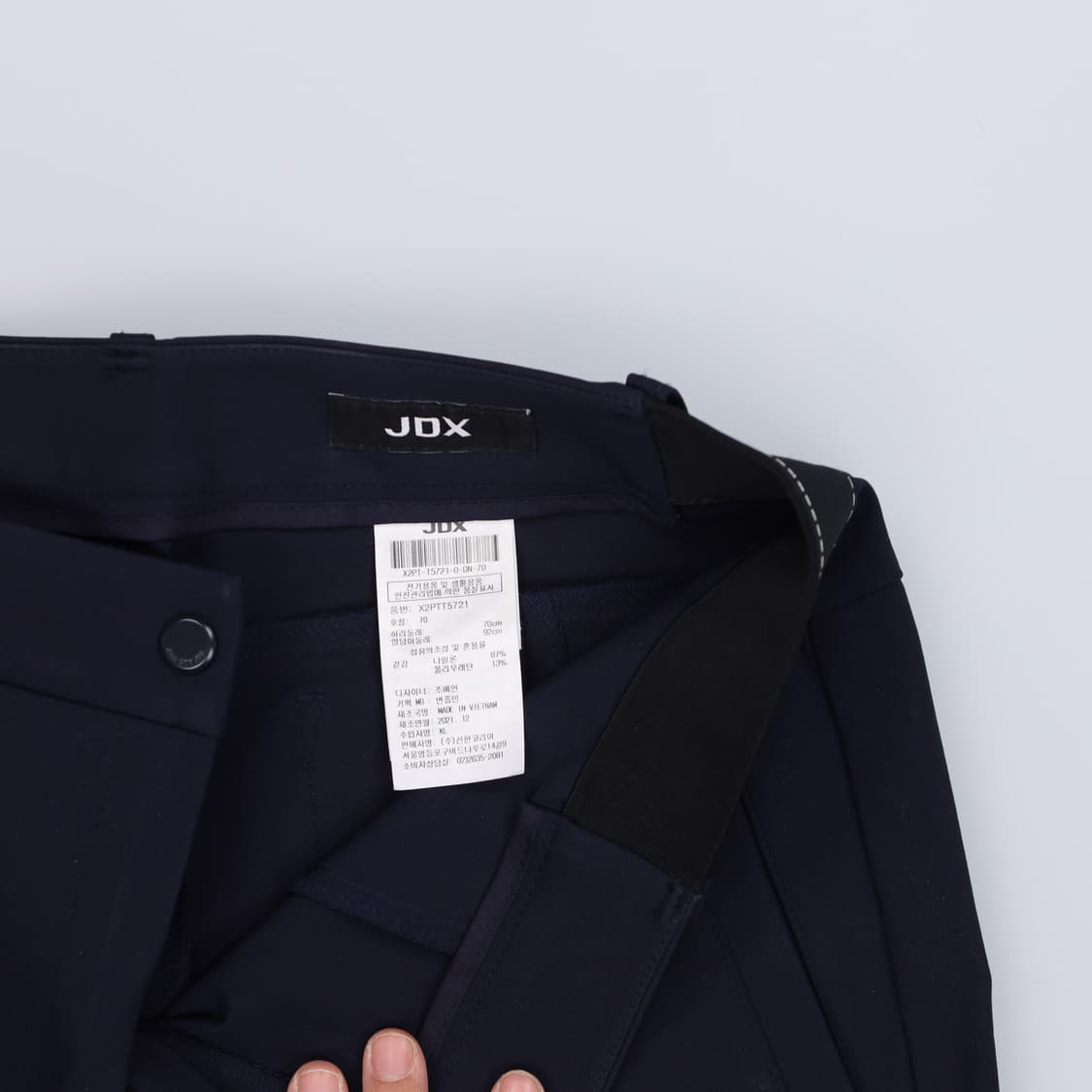 70 JDX 여성 골프바지 뒷트임팬츠 122H2 상품이미지5