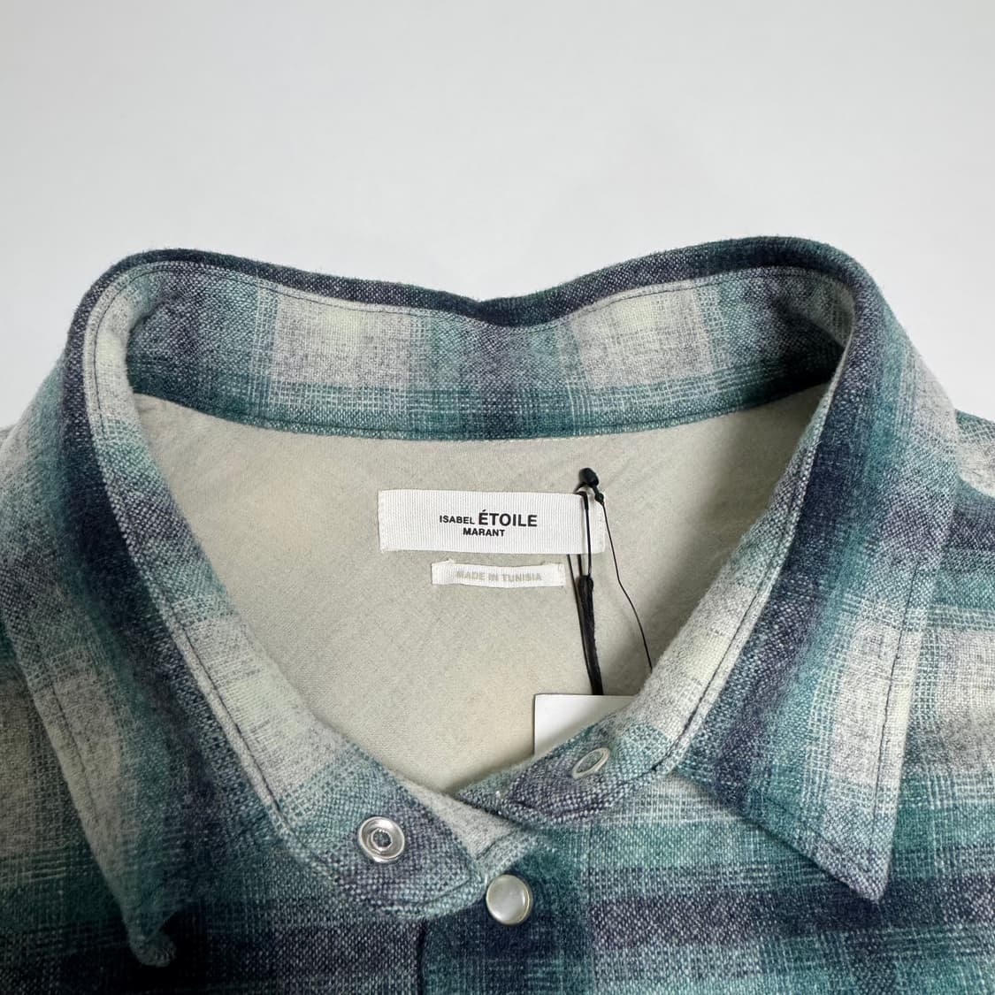 (W)이자벨마랑 에뚜왈 체크 셔츠 42 상품이미지2