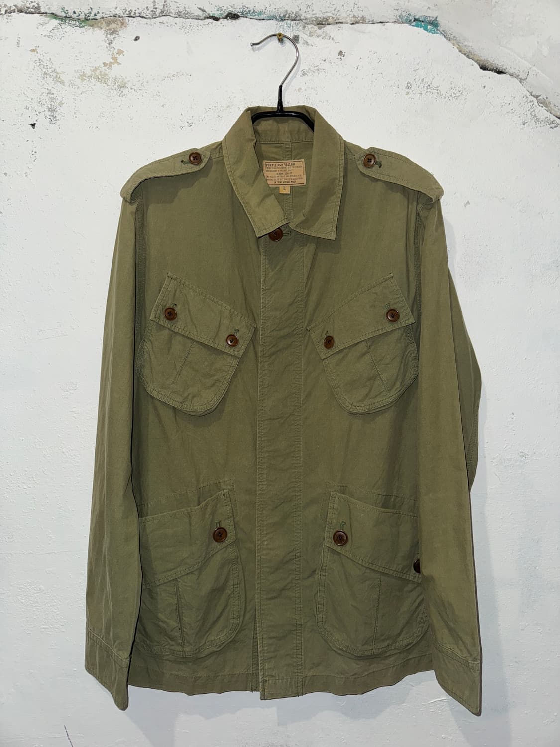 Purple and yellow jacket 상품이미지1