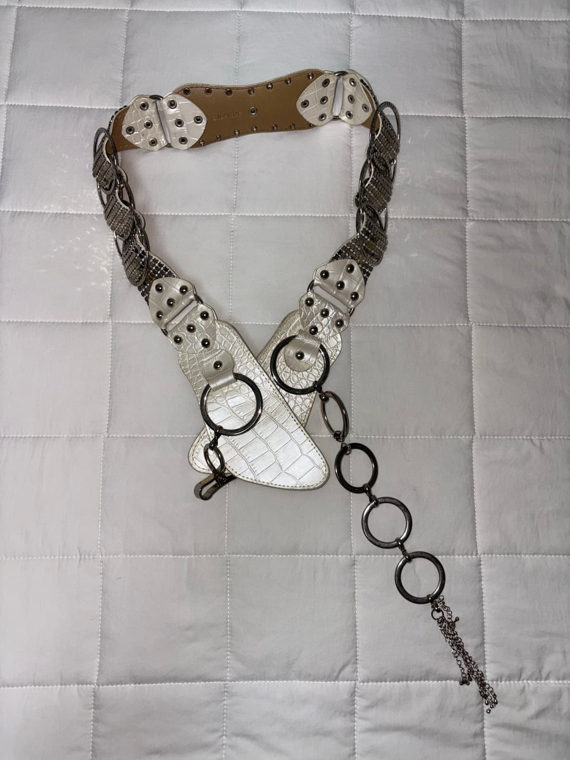 오네갸루 y2k 고스펑크 빈티지 벨트 히피 그런지페어리 루카 d.i.a 상품이미지1