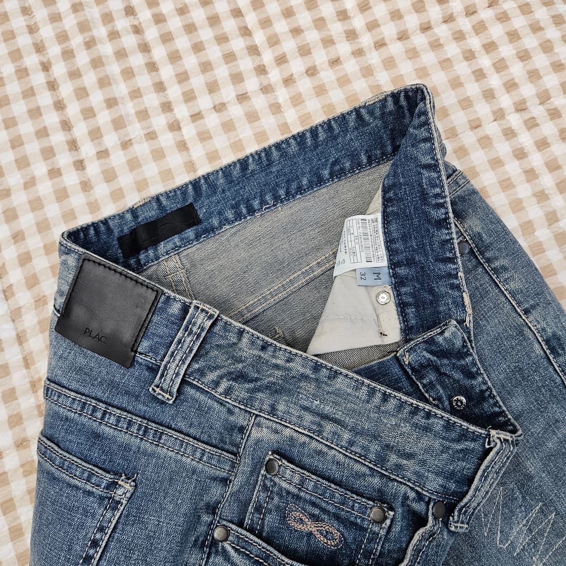 플랙 스키니핏 스판 청바지 남자32 상품이미지2