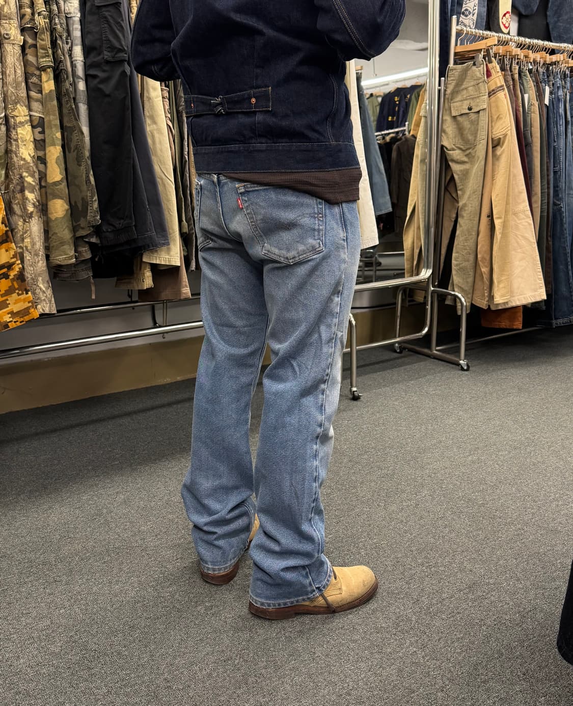 34)리바이스 517 빈티지 중청 부츠컷 데님팬츠 상품이미지2