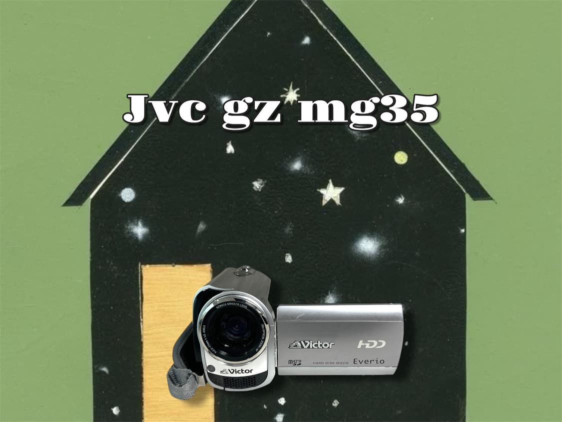 빈티지 색감 추천 / Jvc mg35 빈티지 캠코더 상품이미지1