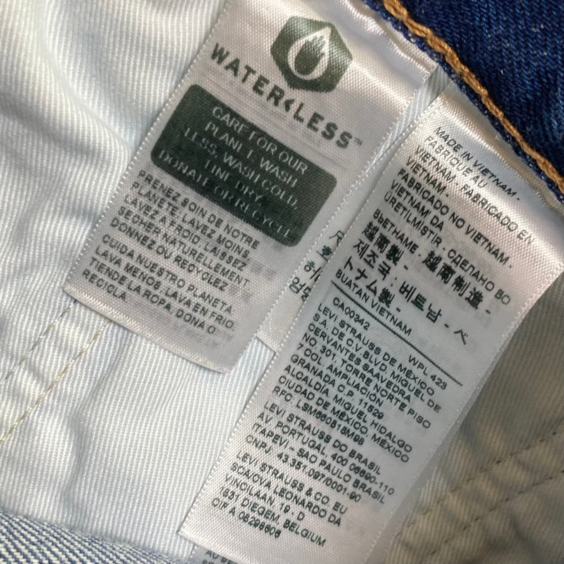 리바이스 551Z 빅E 데님팬츠 W30 L32 상품이미지5