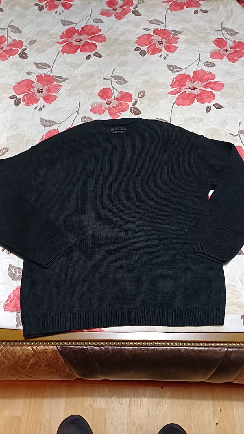 아디다스 니트 빅사이즈 실측115 가슴63 기장75 상품이미지5