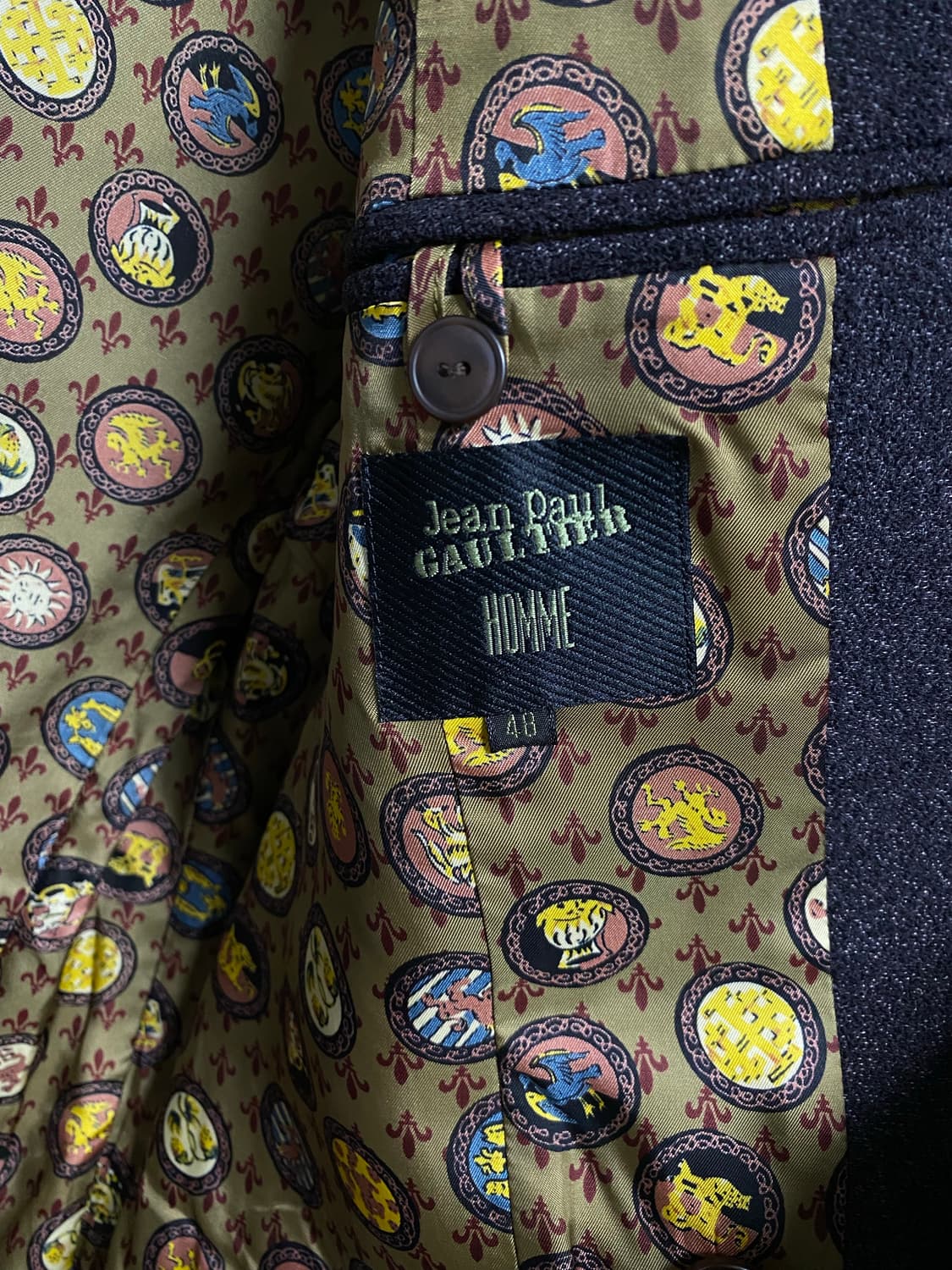 장폴고티에 90‘s 더블 브레스티드 울 자켓 상품이미지4