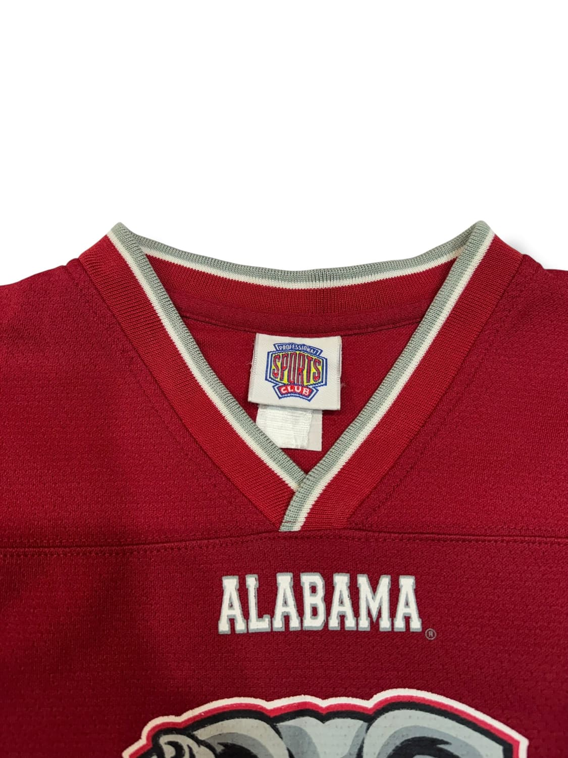 90s USA 알라바마 크림슨 타이드 럭비 져지 (M)   상품이미지4