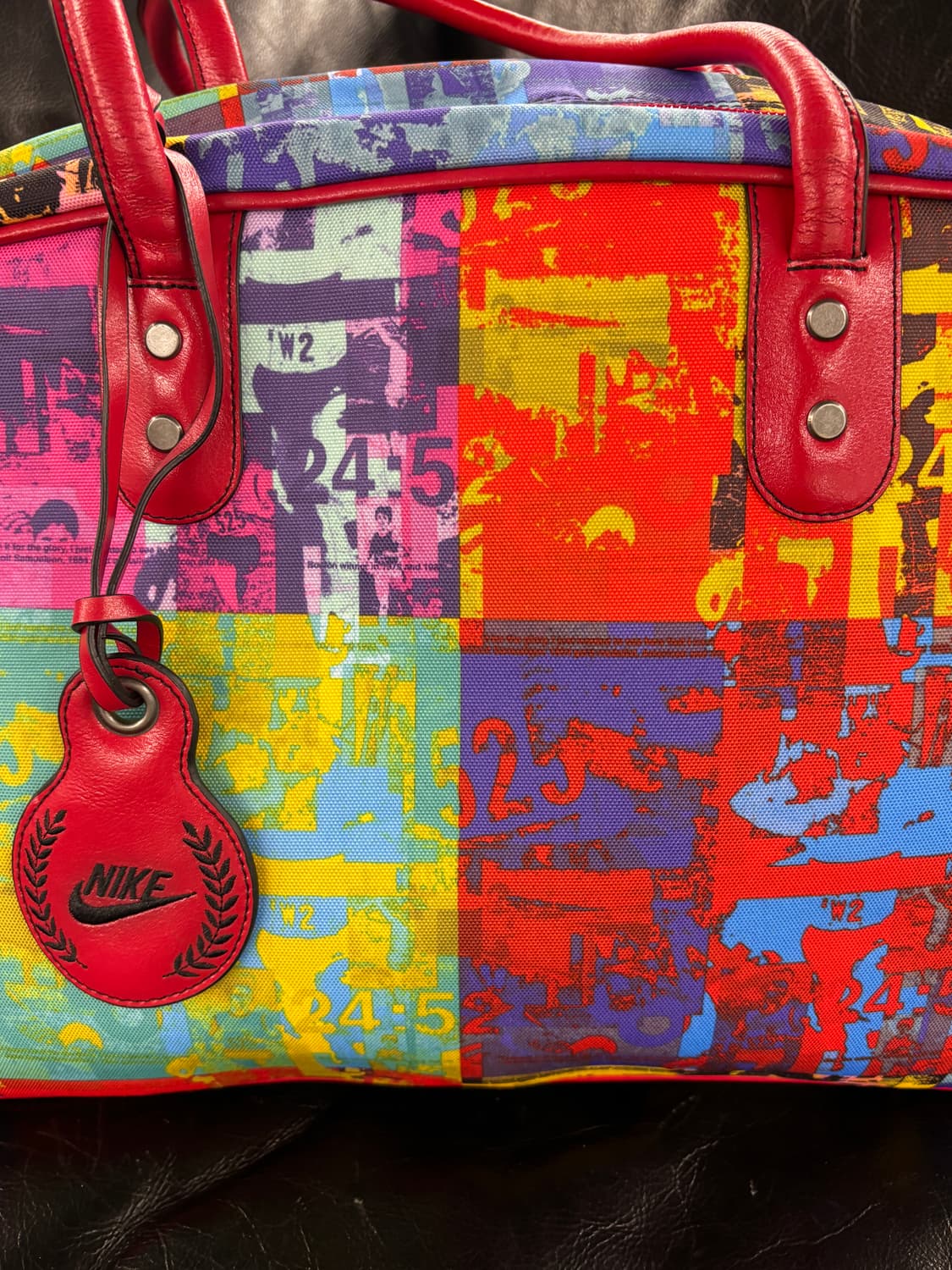 나이키 멀티컬러 그래픽 더플백 상품이미지3