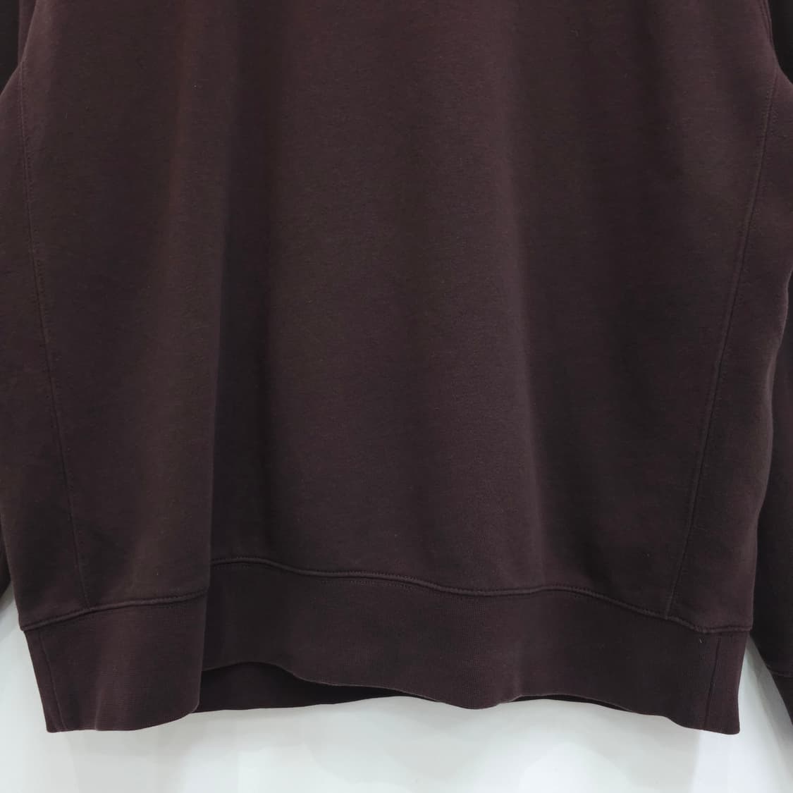 나이키 버건디 맨투맨 기모 스웻셔츠 상품이미지4